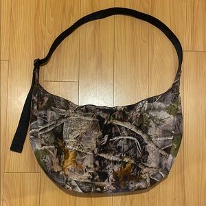 Baggu Large Crescent Photo Forest Bag